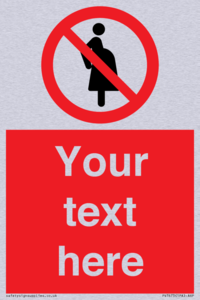 Custom prohibition not for pregnant women